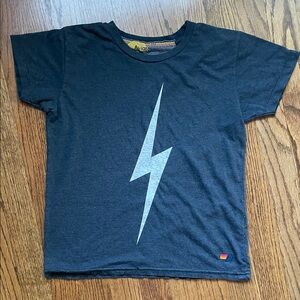 Aviator Nation Kids Black Lightning Tee